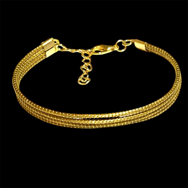 Bracelet fin P-01 or vegetal