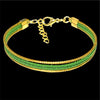 Bracelet fin P-01 vert