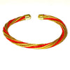 Bracelet P-20 or et rouge