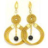 Boucles d'oreilles B-40 onyx