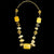 Collier CL-89 Jaspe jaune