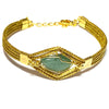 Bracelet P-30 quartz vert