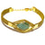 Bracelet P-30 quartz vert