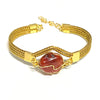 BRACELET  P-30 jaspe rouge