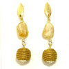 Boucles d'oreilles B-94 citrine