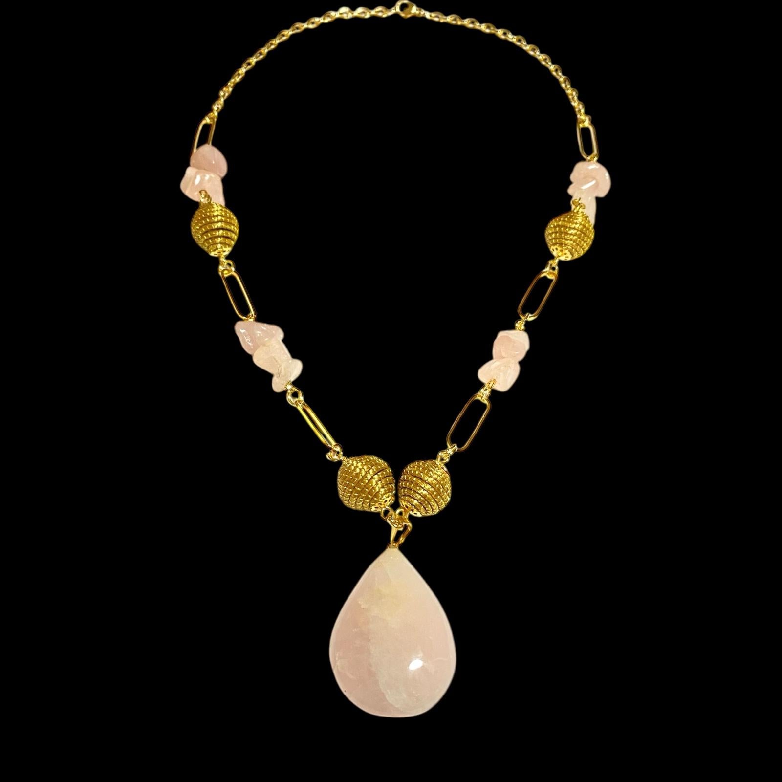 COLLIER CL-31 Quartz rose