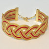 Bracelet P-19 or et rouge