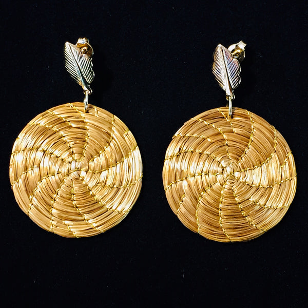 Boucles d´oreilles B-26 diam 3 cm