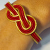 Bracelet PL-85 Or et rouge