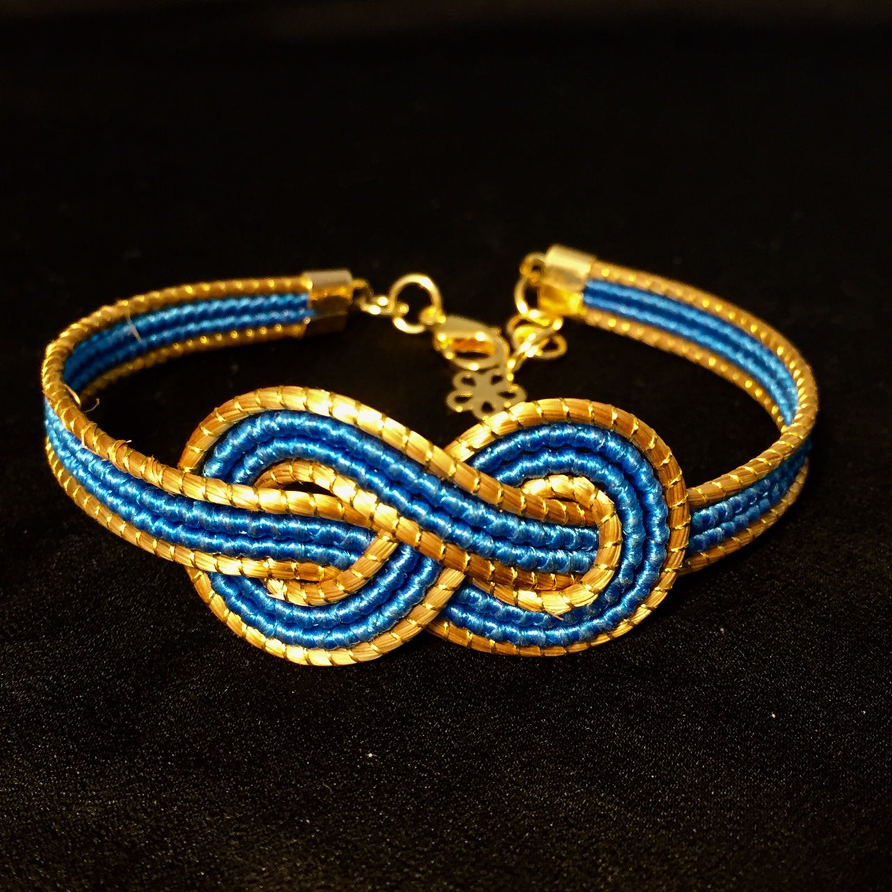 Bracelet PL-85 Or et bleu